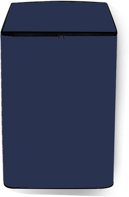 JM Homefurnishings Top Loading Washing Machine  Cover(Width: 66 cm, Blue)