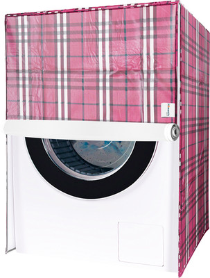HOMESTIC Front Loading Washing Machine  Cover(Width: 59 cm, Maroon)