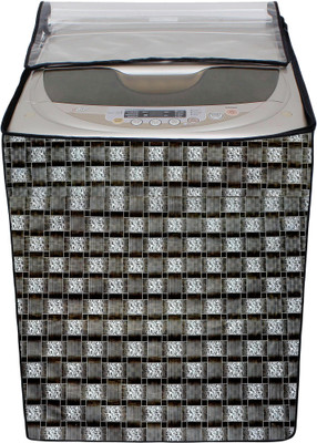Crosia Craft Top Loading Washing Machine  Cover(Width: 58 cm, Black)