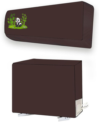 ME AND ME Air Conditioner  Cover(Width: 95.8999999999999 cm, Brown)