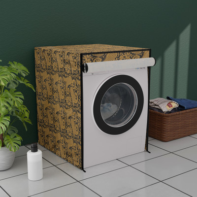 KUBER INDUSTRIES Front Loading Washing Machine  Cover(Width: 60 cm, Black)
