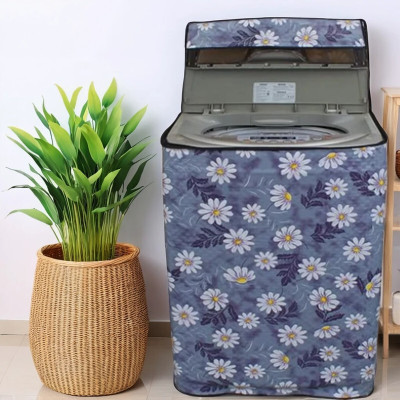 SANRAKSSHAN Top Loading Washing Machine  Cover(Width: 58.42 cm, Blue)