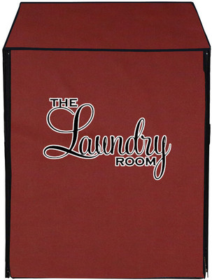 Archistylo Front Loading Washing Machine  Cover(Width: 64 cm, Maroon)