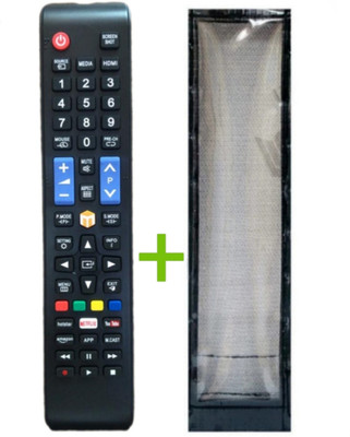Ethex Remote  Cover(Width: 8 cm, China assemble / Samsung Smart led/lcd Tv Remote Control)