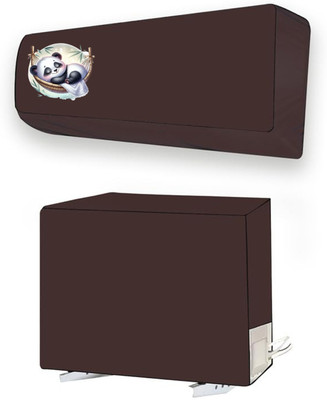 ME AND ME Air Conditioner  Cover(Width: 122.5 cm, Green)