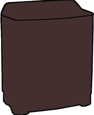 KVAR Semi-Automatic Washing Machine  Cover(Width: 91 cm, Brown)