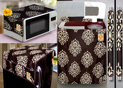 Kanushi Industries Semi-Automatic Washing Machine  Cover(Width: 79 cm, Brown)