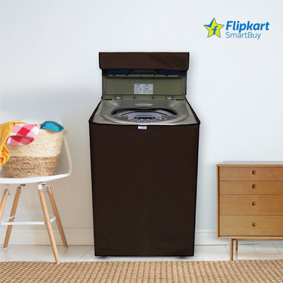 Flipkart SmartBuy Top Loading Washing Machine  Cover(Width: 53 cm, Coffee)