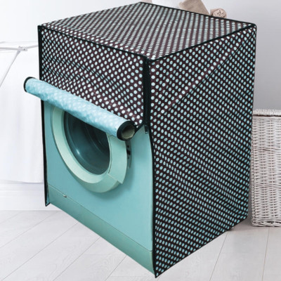 Casadiasi Front Loading Washing Machine  Cover(Width: 63 cm, Brown, White)