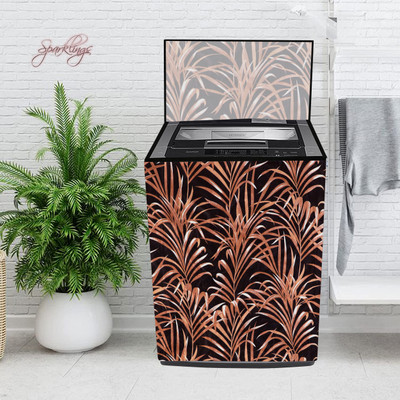 Sparklings Top Loading Washing Machine  Cover(Width: 60 cm, Brown)