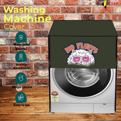 KVAR Front Loading Washing Machine  Cover(Width: 68 cm, Green)