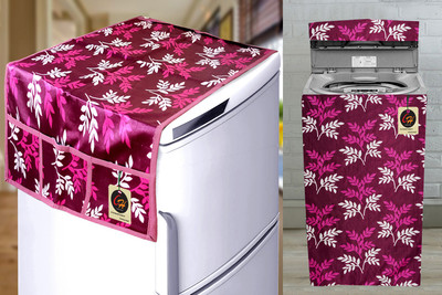 Comfort House Top Loading Washing Machine  Cover(Width: 58.42 cm, Purple)