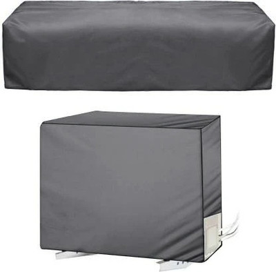 Amarud Air Conditioner  Cover(Width: 111 cm, Grey)