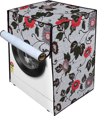 Star Weaves Front Loading Washing Machine  Cover(Width: 59 cm, White)