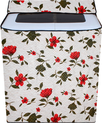 Nitasha Semi-Automatic Washing Machine  Cover(Width: 89 cm, Red)
