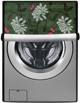 aradhya traders Front Loading Washing Machine  Cover(Width: 51 cm, Green 6kg to 8kg Waterproof)