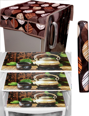 REVEXO Refrigerator  Cover(Width: 44 cm, Multi)