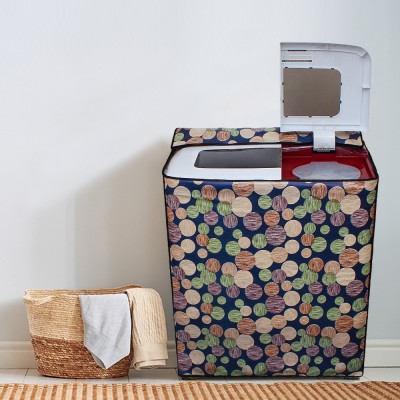 Dream Care Semi-Automatic Washing Machine  Cover(Width: 82.55 cm, Blue, Beige)