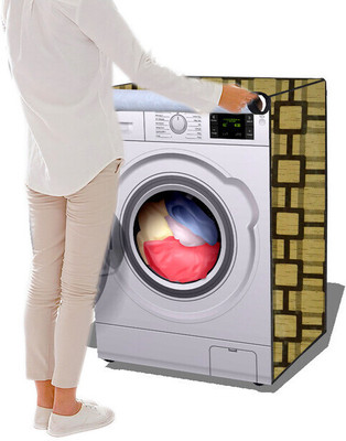 Decorly Furnishings Front Loading Washing Machine  Cover(Width: 68 cm, MALTICOLOUR)