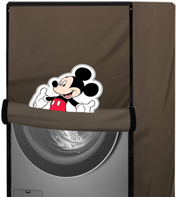 MMGRN Front Loading Washing Machine  Cover(Width: 66.6 cm, Beige)