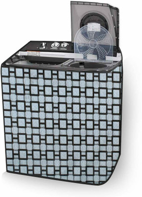 ZITIN Semi-Automatic Washing Machine  Cover(Width: 60 cm, Grey)