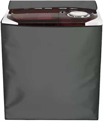 Gudheniya Enterprises Semi-Automatic Washing Machine  Cover(Width: 88 cm, Grey)