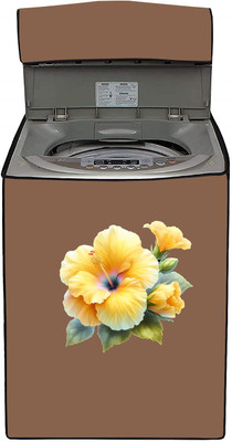 SO HOMEFURNISHING Top Loading Washing Machine  Cover(Width: 53 cm, Beige)