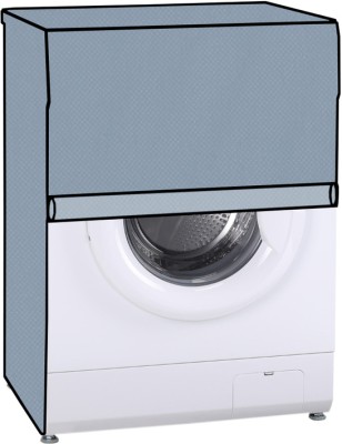 JM Homefurnishings Front Loading Washing Machine  Cover(Width: 73 cm, Grey)