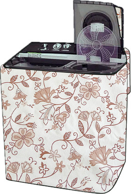 Adira Semi-Automatic Washing Machine  Cover(Width: 31 cm, Gold)