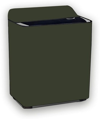 JM Homefurnishings Semi-Automatic Washing Machine  Cover(Width: 62.5 cm, Green)