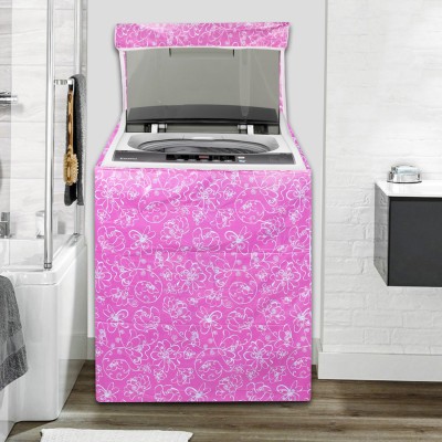 CASA FURNISHING Semi-Automatic Washing Machine  Cover(Width: 84 cm, PINK)