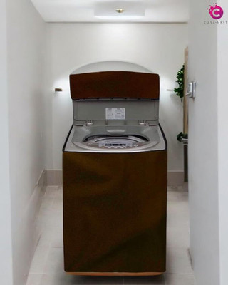 Casanest Semi-Automatic Washing Machine  Cover(Width: 84 cm, COFFEE)