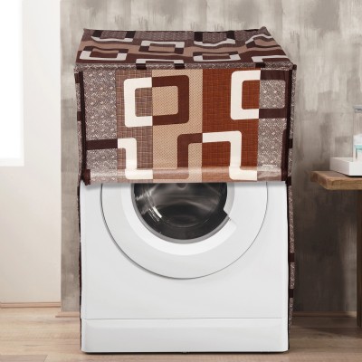 CASA FURNISHING Front Loading Washing Machine  Cover(Width: 60.96 cm, BROWN)