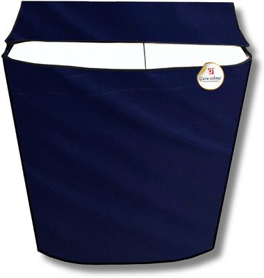 GURU-ISHMA Semi-Automatic Washing Machine  Cover(Width: 82.55 cm, Blue)