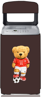 KVAR Top Loading Washing Machine  Cover(Width: 79 cm, Brown)