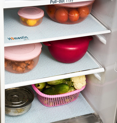 HOMESTIC Fridge Mat(Width: 48 cm, Blue)