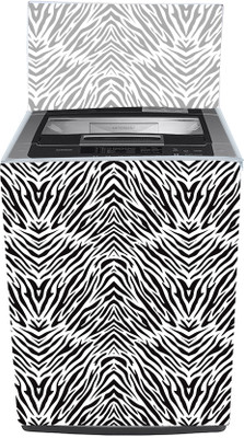 HomeStore-YEP Top Loading Washing Machine  Cover(Width: 56 cm, ZebraPrint)