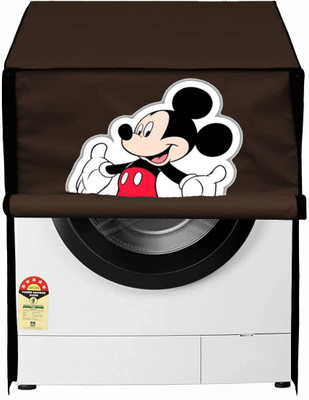 MMGRN Front Loading Washing Machine  Cover(Width: 66.5 cm, Brown)