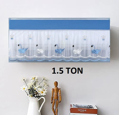 dyanifashion Air Conditioner  Cover(Width: 97 cm, Black)