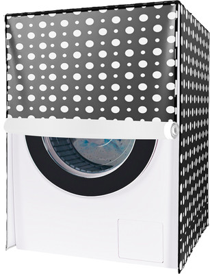 KUBER INDUSTRIES Front Loading Washing Machine  Cover(Width: 59 cm, Black)
