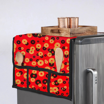 Vocal Store Refrigerator  Cover(Width: 39.02 cm, Multicolor)