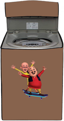 Delideal Top Loading Washing Machine  Cover(Width: 71 cm, Beige)