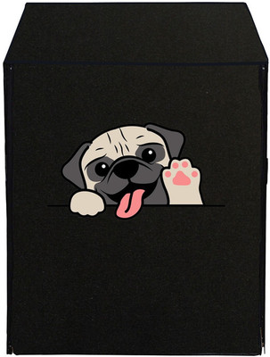 Archistylo Front Loading Washing Machine  Cover(Width: 54 cm, Black)