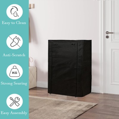 URBAN CHOICE Microwave Oven  Cover(Width: 55 cm, Black)