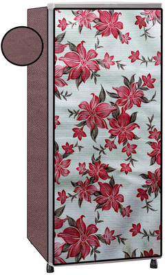 RG MART Refrigerator  Cover(Width: 61 cm, coffe)