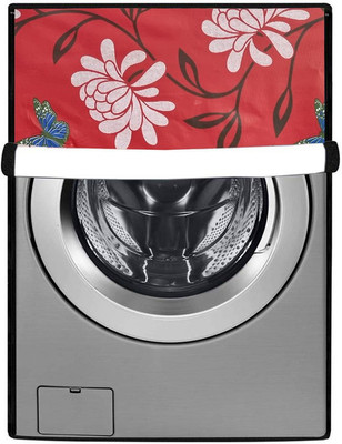 SAVEIT Top Loading Washing Machine  Cover(Width: 58 cm, Red, White)