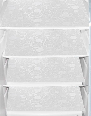 LooMantha Fridge Mat(Width: 43 cm, Transparent)