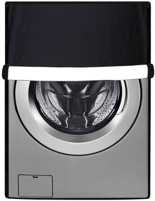 Nitasha Front Loading Washing Machine  Cover(Width: 62 cm, Black)