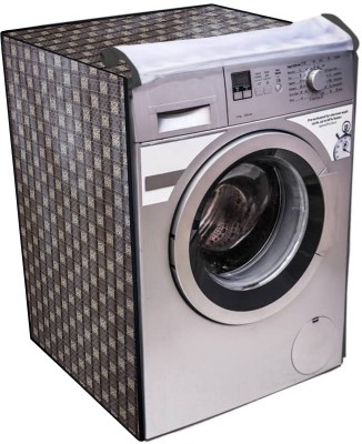 Nitasha Front Loading Washing Machine  Cover(Width: 61 cm, Brown)