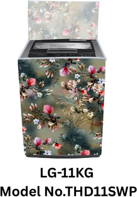 Elam Decor Top Loading Washing Machine  Cover(Width: 58 cm, Green)
